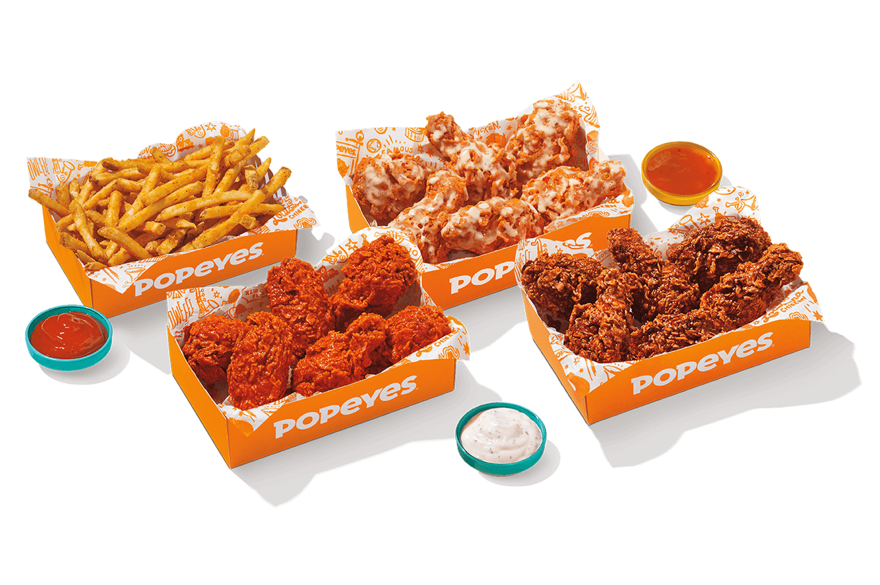 18Pc Mix n Match Wing Group Pack