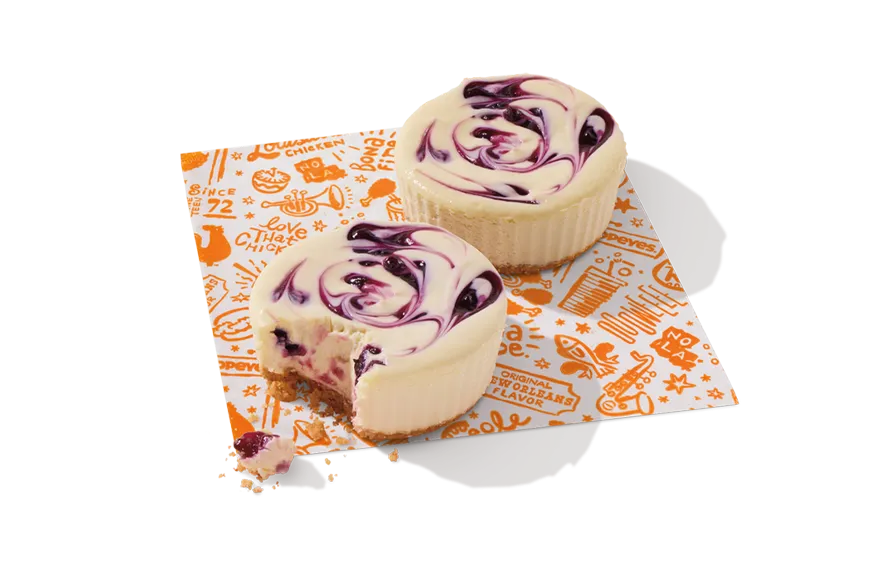 Blueberry Lemon Cheesecake Cup – 2 Piece