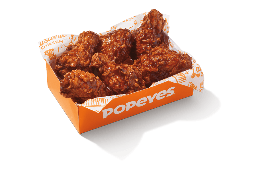 6Pc Bone-In Wings