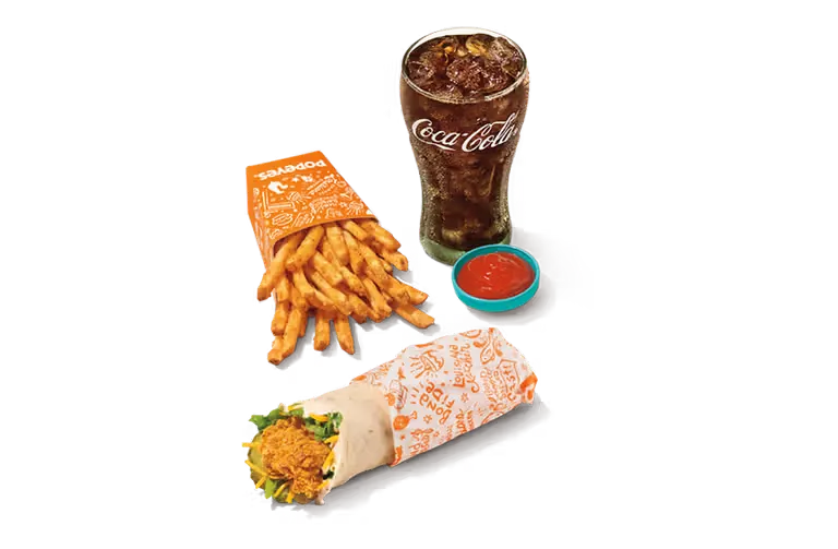 Blackened Ranch Wrap – Regular Combo
