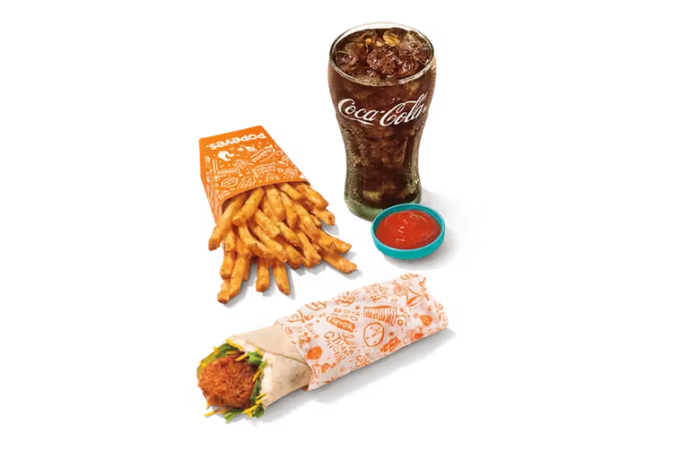 Blackened Wrap Blackened Ranch – Regular Combo