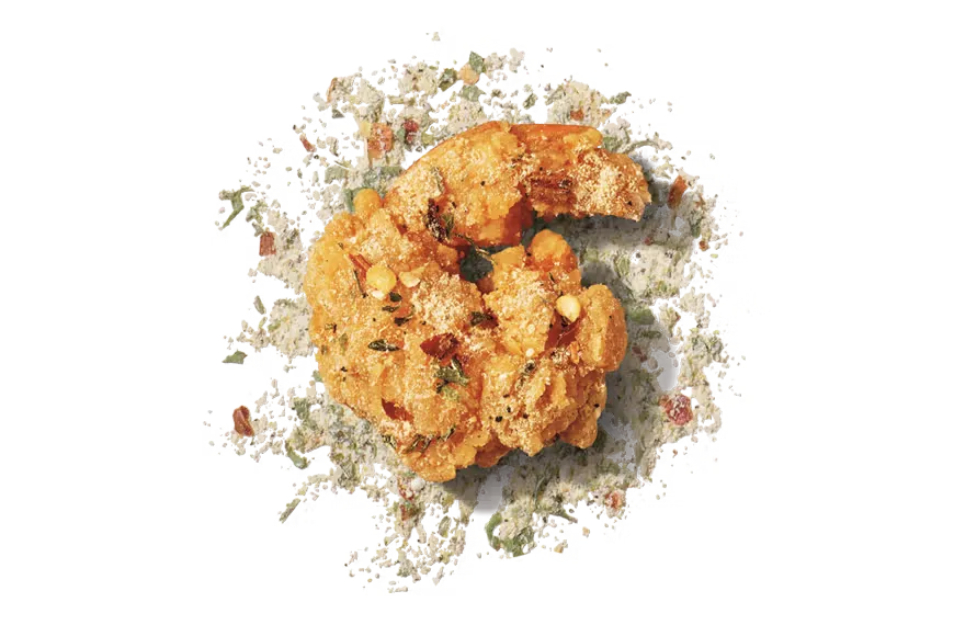 Garlic Parm Butterfly Shrimp