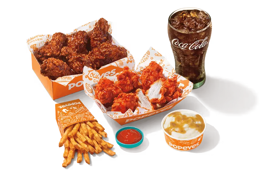12Pc Mix n Match Wings Large Combo
