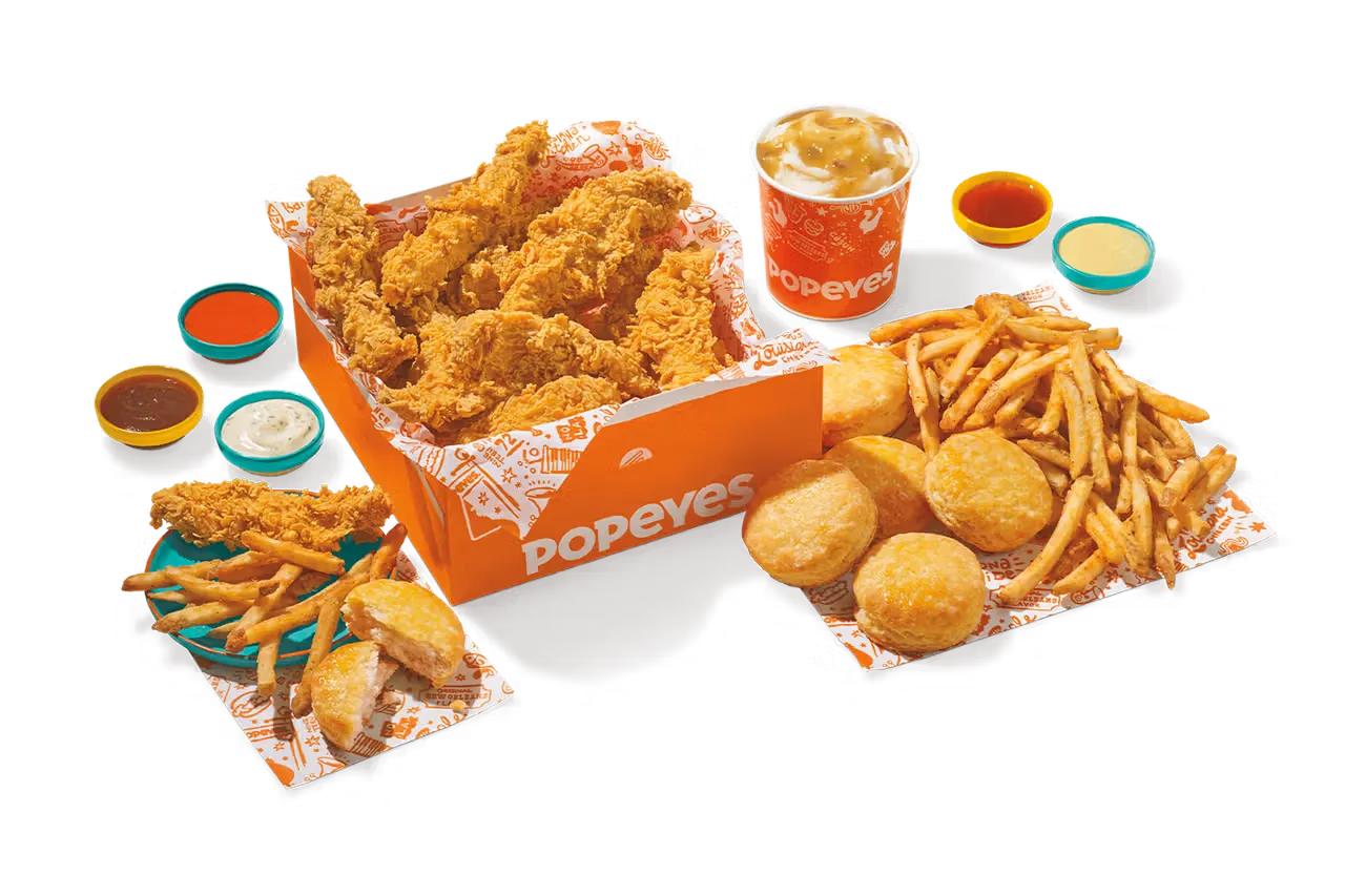 16Pc Tenders Family Meal Spicy
