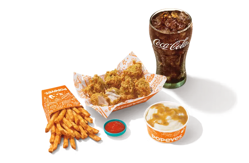 6Pc Boneless Wings – Large Combo