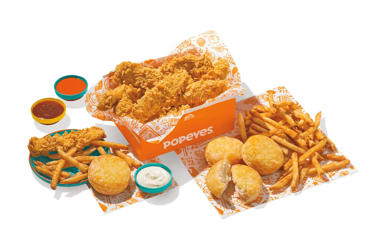 8Pc Tenders Family Meal Spicy
